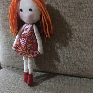 Orange Rag doll